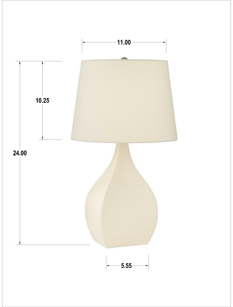 Addy Simple Ceramic Table Lamp