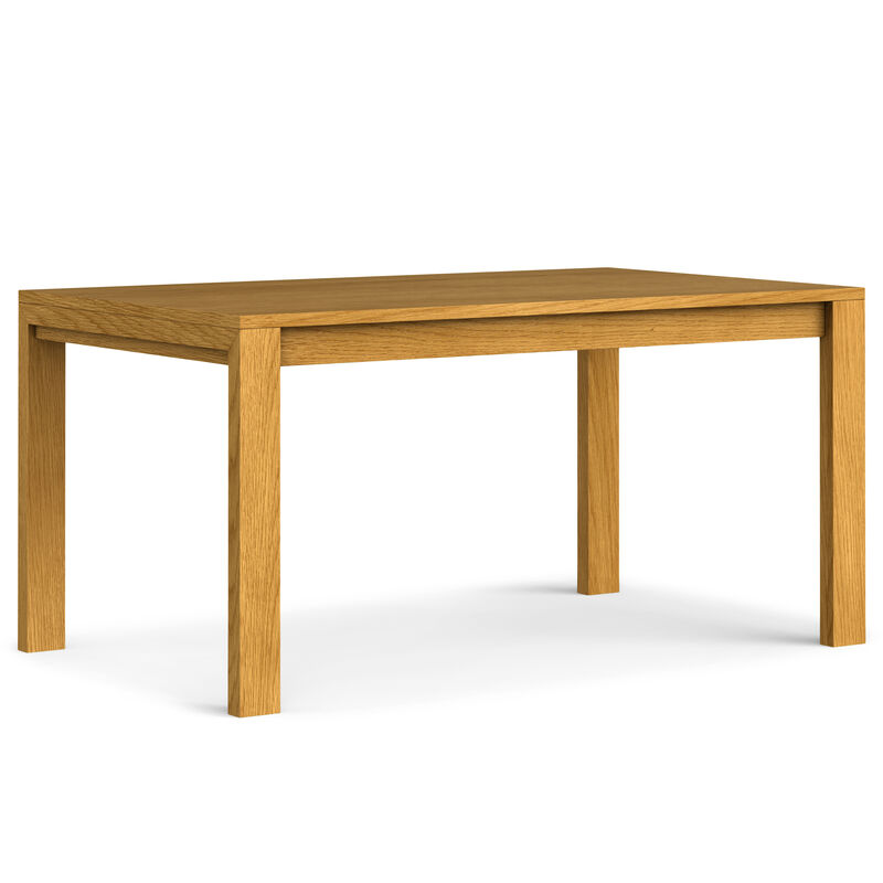 Wilson 60 inch x 36 inch Rectangle Transitional Dining Table in Oak Veneer