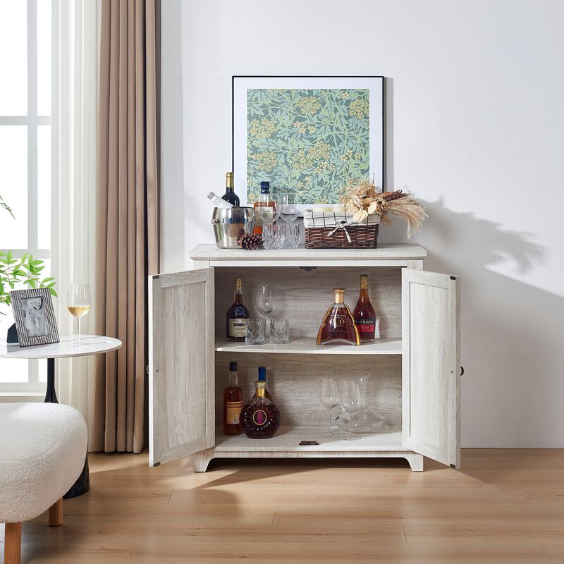 Jemulf Sideboard Storage Cabinet image number 2