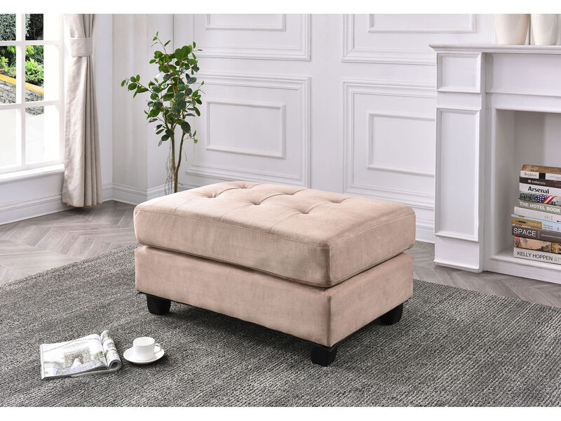 Malone Tufted Ottoman image number 4