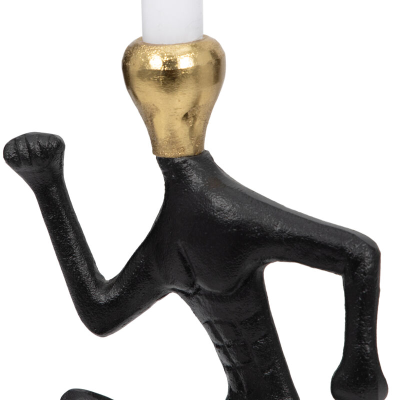 15" Running Man Candle Holder image number 5