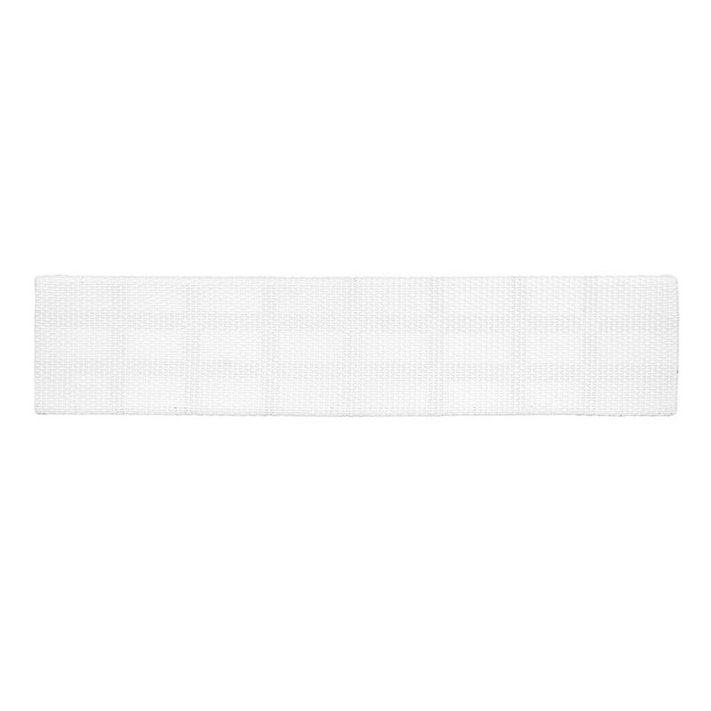 Butler Specialty Laguna 66.5 in. W Rectangular Rattan Backless Accent Bench, White and Navy image number 6