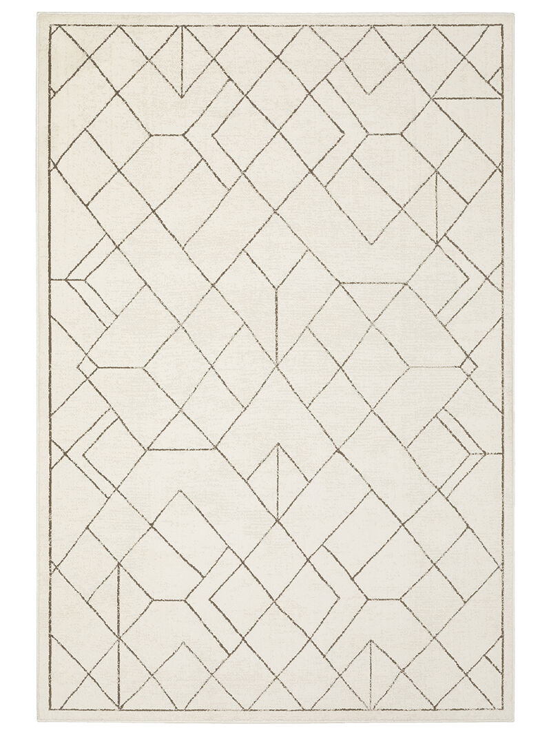 Raylan 5'3" x 7'6" Ivory Rug image number 0