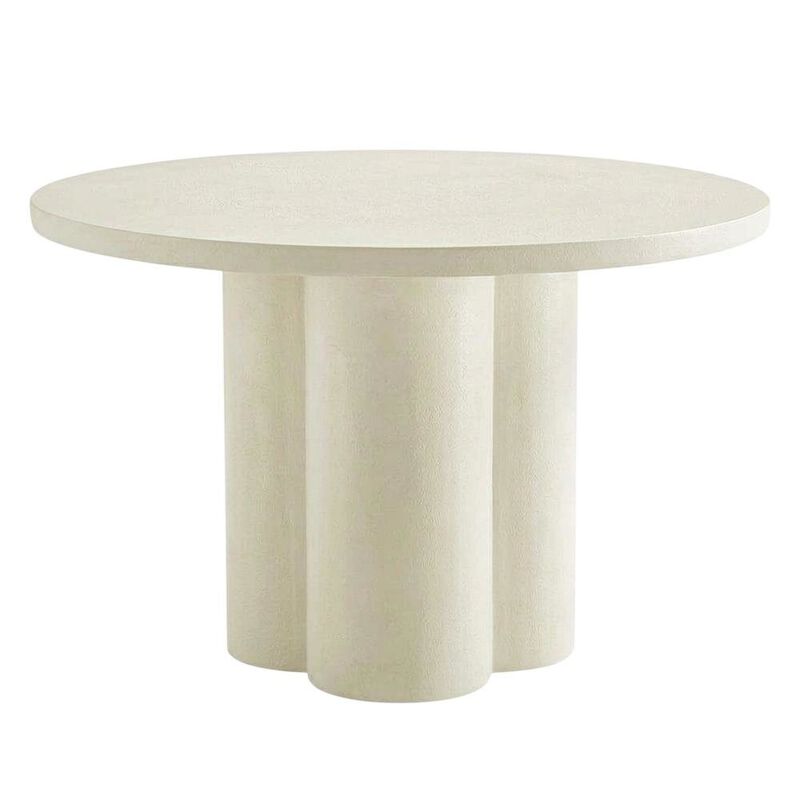 Concrete Coffee Table with Durable Round Top and Modern Design image number 1