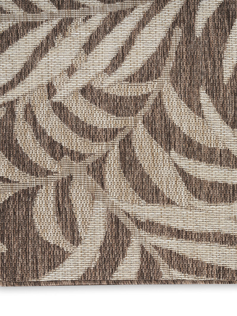 Garden Oasis GOA01 Mocha 9' x 12' Rug