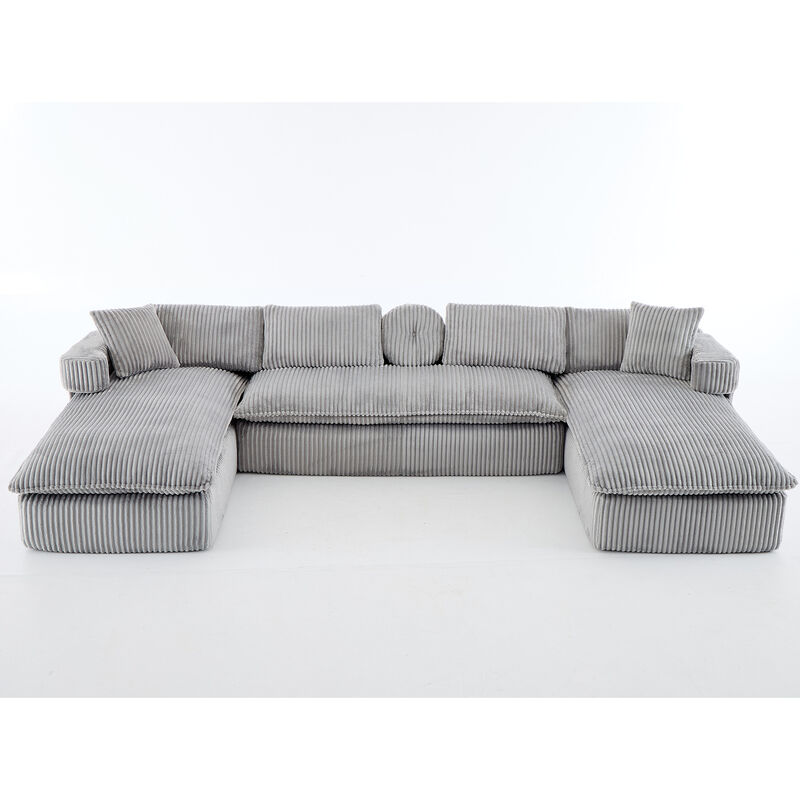 Britan 149" Oversized Sectional Couches U Shaped Couch image number 0