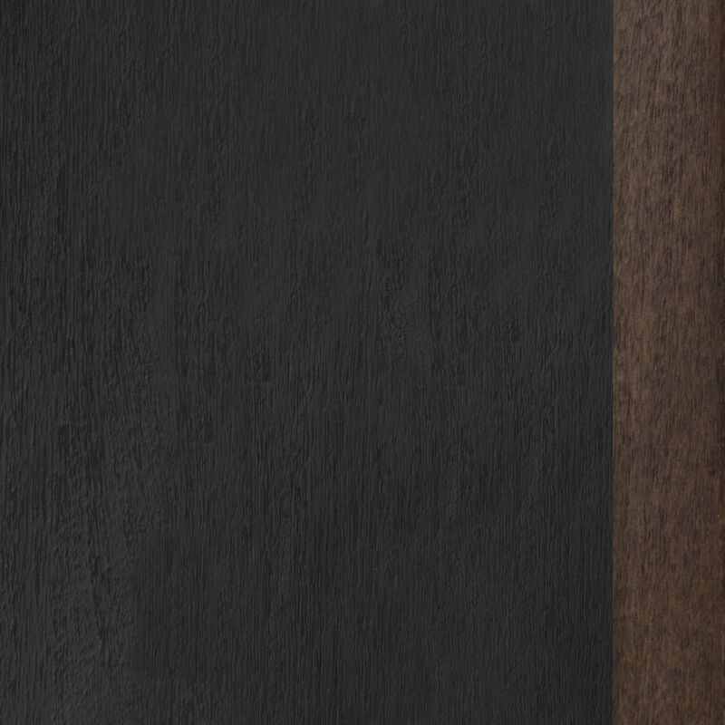 Porter Designs Udo Solid Wood Dining Bench, Black image number 1