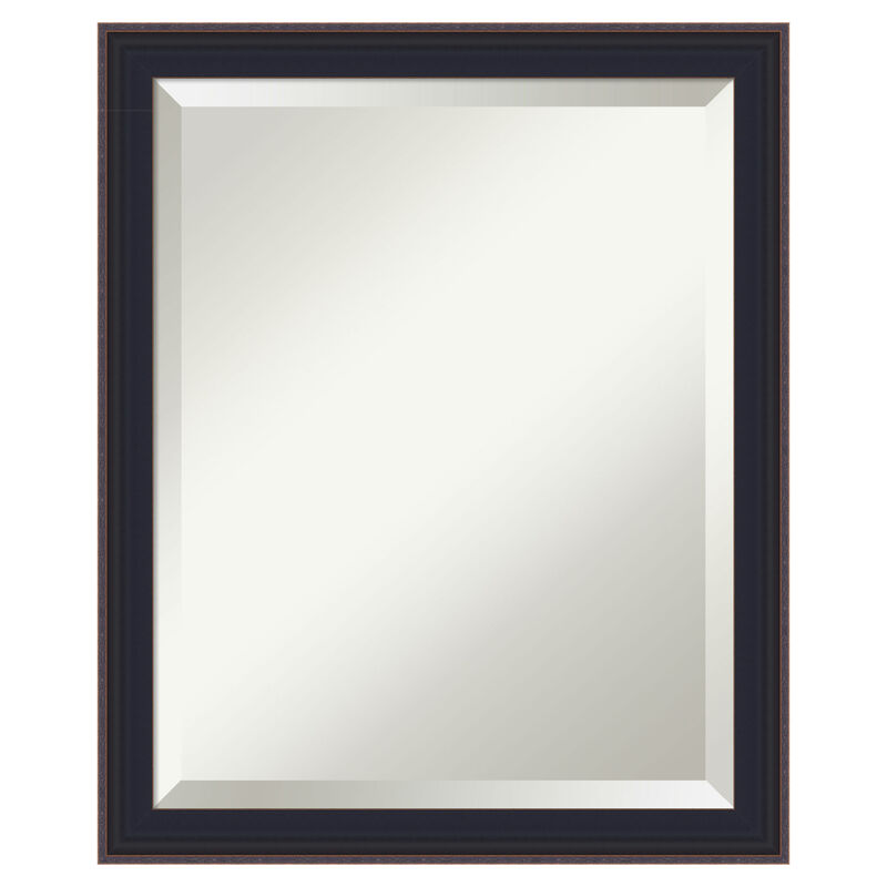 Havana Black Bronze Beveled Framed Wall Mirror image number 0