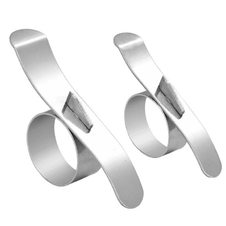 Pack of 2 Stainless Steel Citrus Peelers