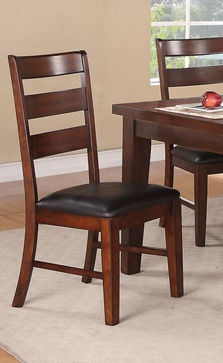 Streamdale Antique Walnut Dining Chairs, Set of 2