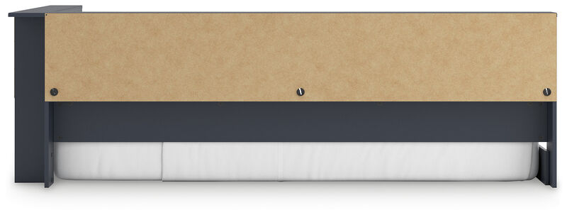 Twin Bookcase Storage Bed