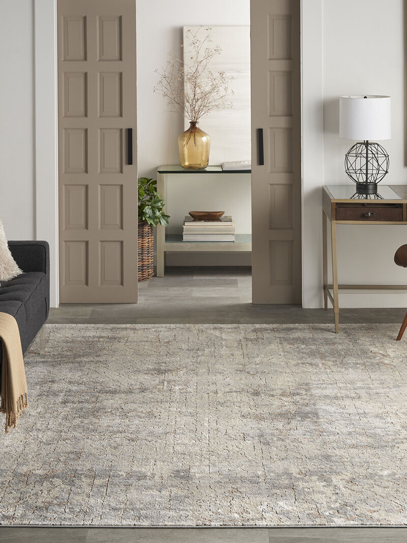 Quarry QUA03 Beige/Gray 8'10" x 11'10" Rug image number 8