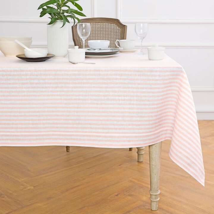 Linen Tablecloth - Amalfi Stripe