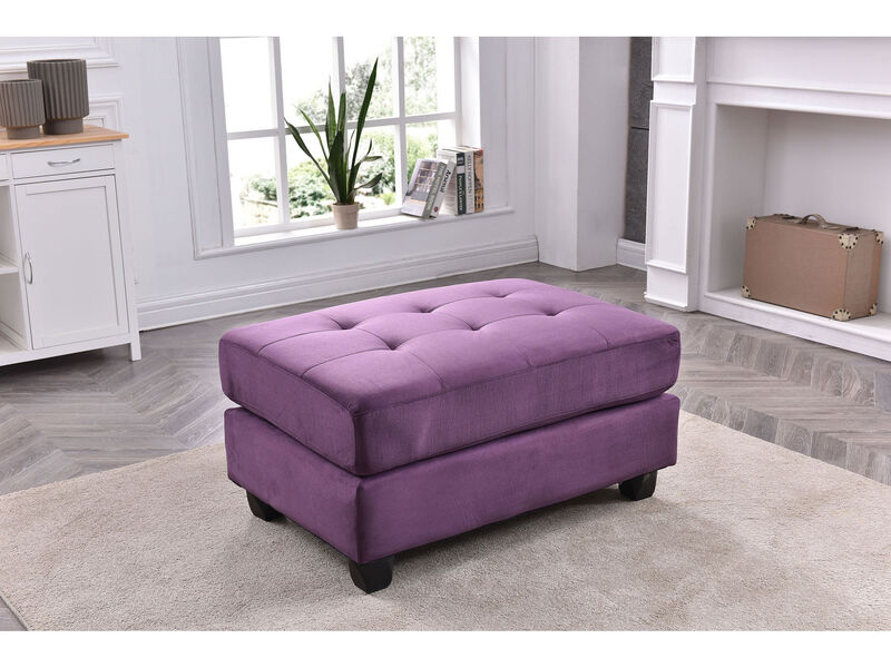 Malone Tufted Ottoman image number 4