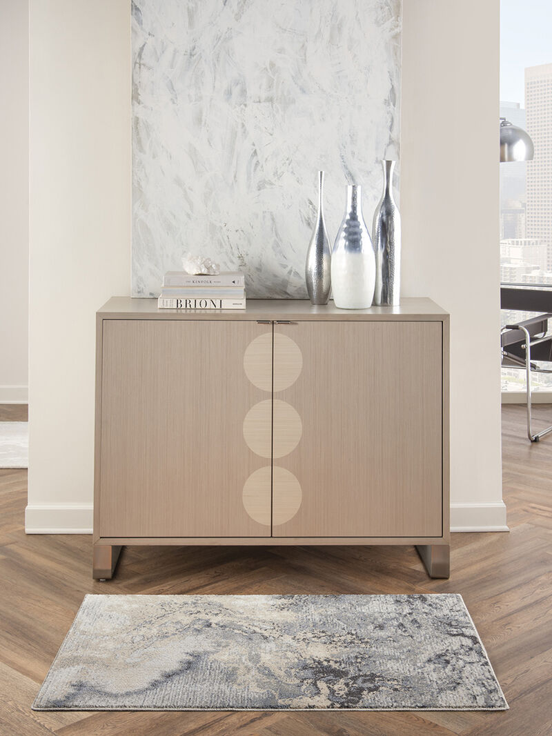 Maxell MAE08 Gray 3'10" x Round Rug