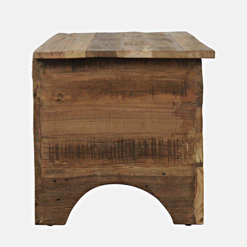 Jofran Reclamation 36 Rustic Reclaimed Solid Wood Storage Chest Cabinet
