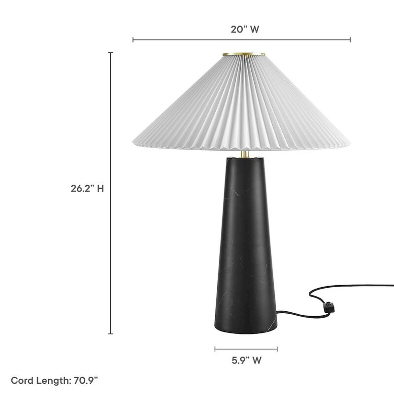 Nera Marble Table Lamp image number 3