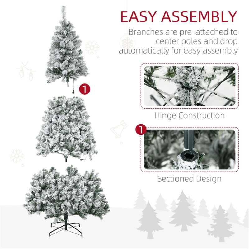 Artificial Christmas Tree Full & Lush Holiday Décor for a Festive Atmosphere