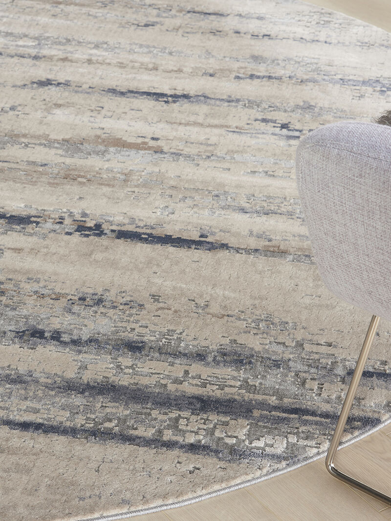 Rustic Textures RUS04 Beige/Gray 7'10" x 10'6" Rug image number 7