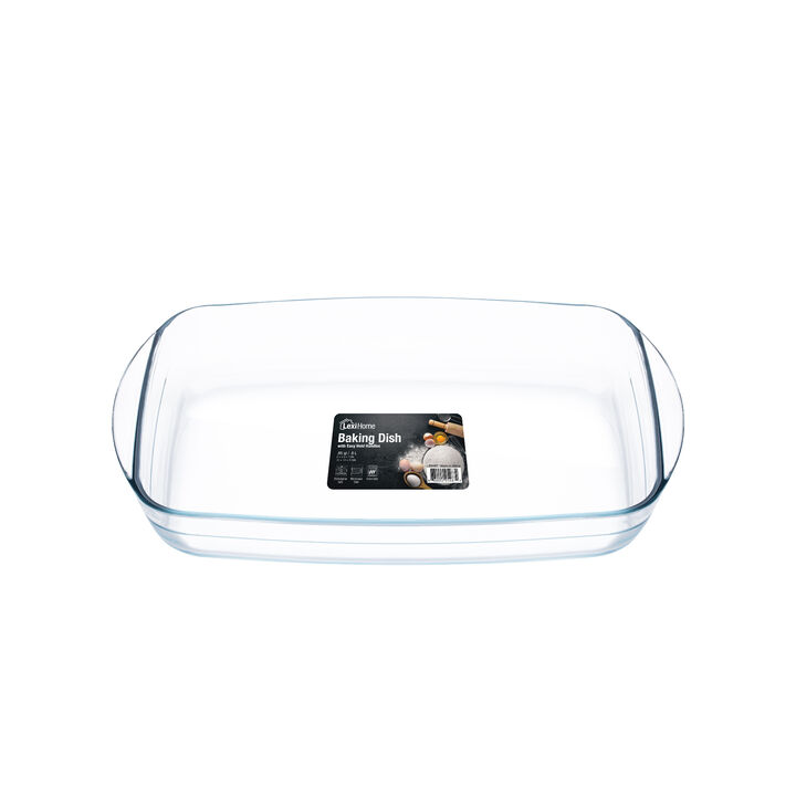 13 x 8 Oven Safe Borosilicate Glass Baking Dish - 2.1 Quart Capacity