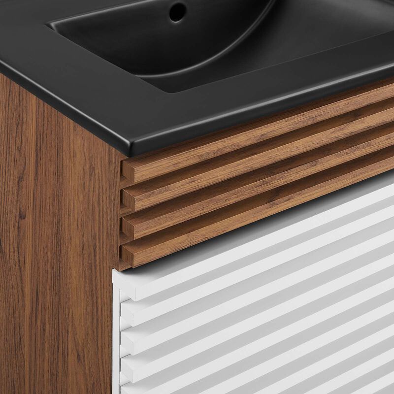 Render 48" Double Sink Bathroom Vanity image number 7
