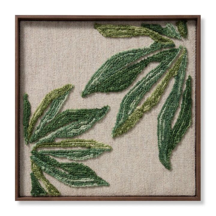 Wallacea Green Ivory Wall Art