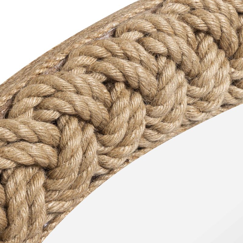 Midge Rope Round Wall Mirror image number 3