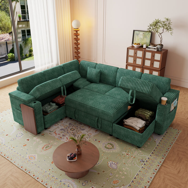 Saslip 100-inch pull-out Sectional image number 3