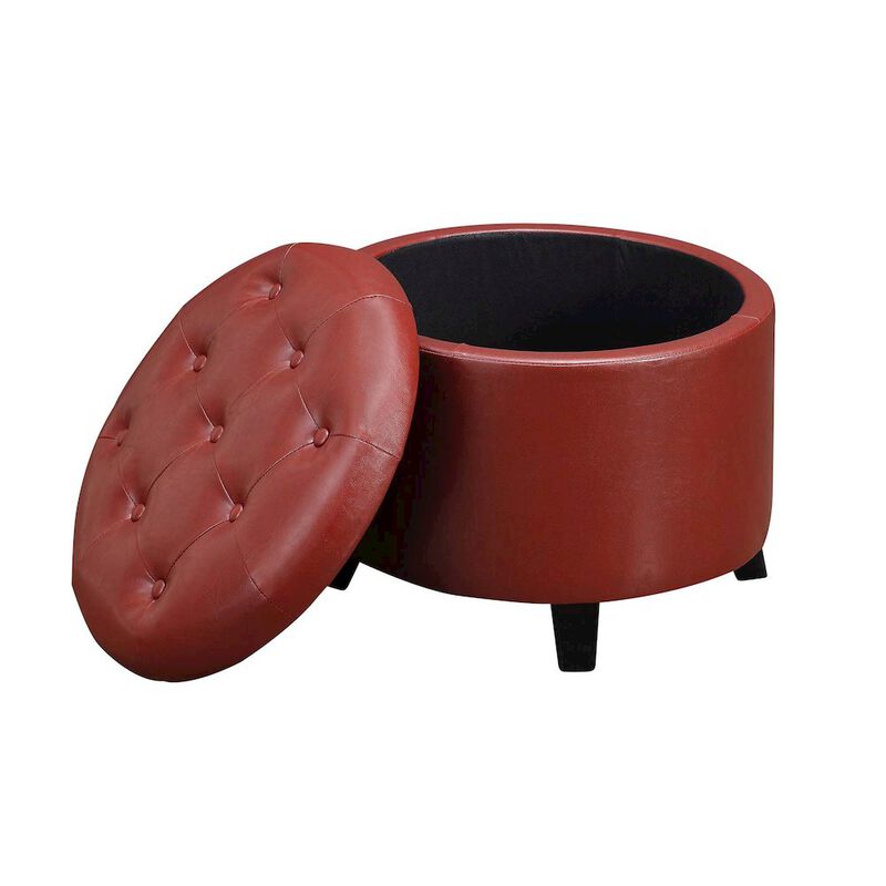 Convience Concept, Inc. Designs4Comfort Round Storage Ottoman