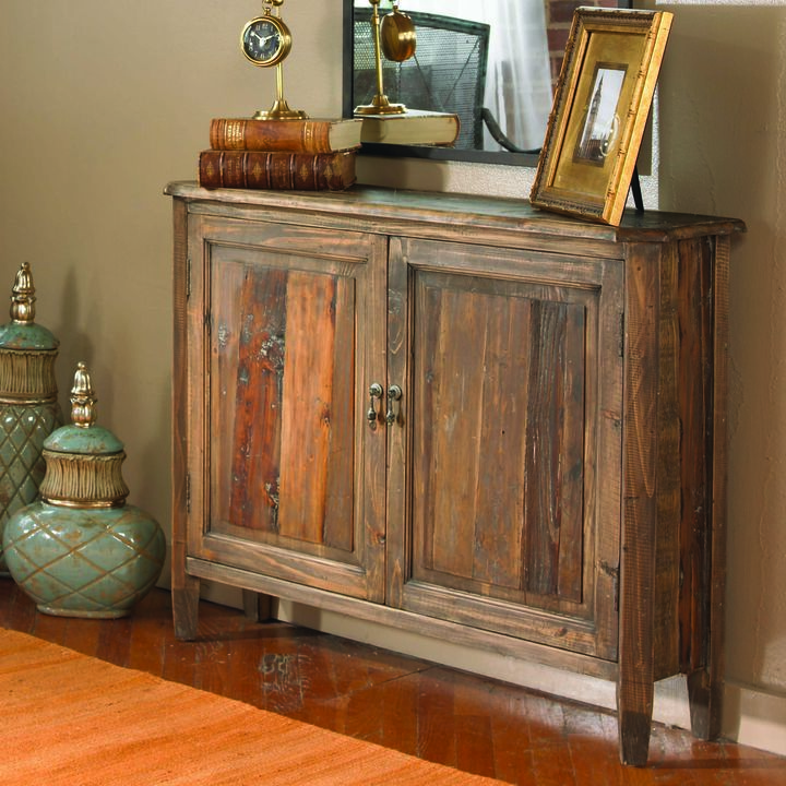 Altair Reclaimed Wood Console Cabinet