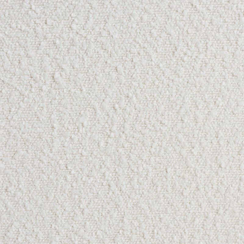 Baxton Studio Georgina Japandi Cream Boucle and Walnut Brown Wood Accent Chair