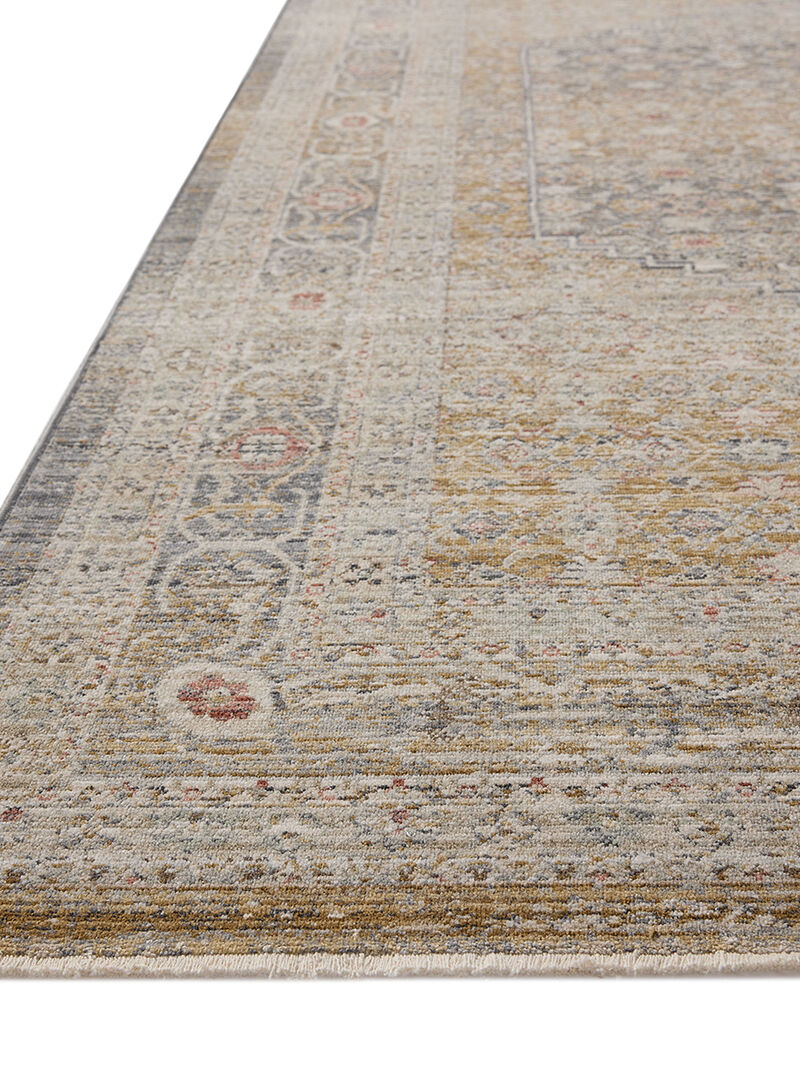 Ida IDA02 Stone/Gold 5'3 "x 7'6" Rug