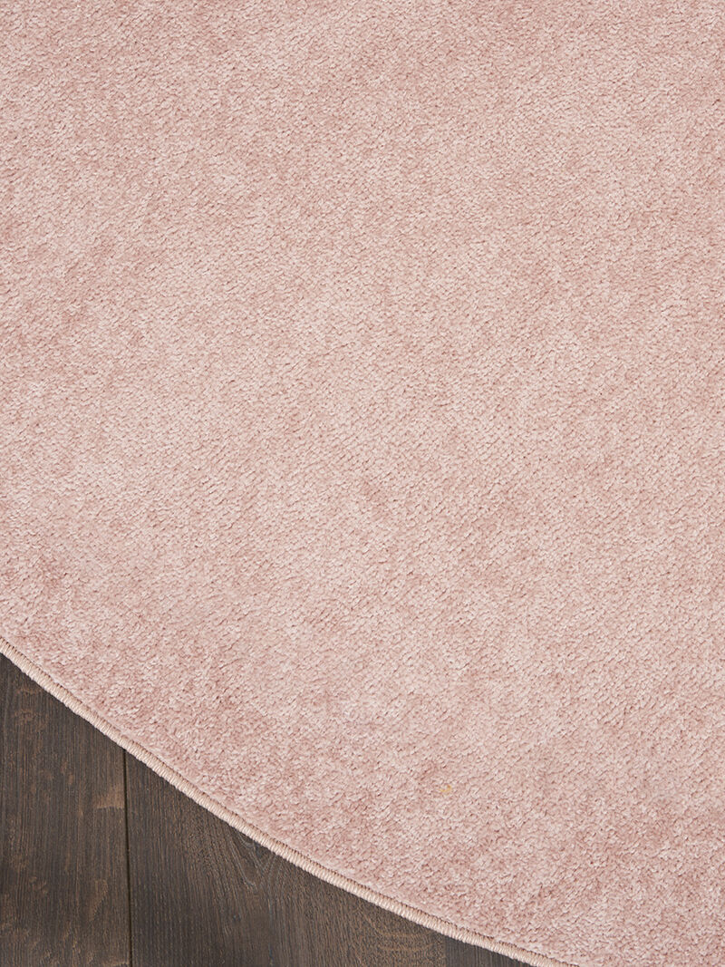 Nourison Essentials NRE01 Pink 8' x Round Rug image number 3