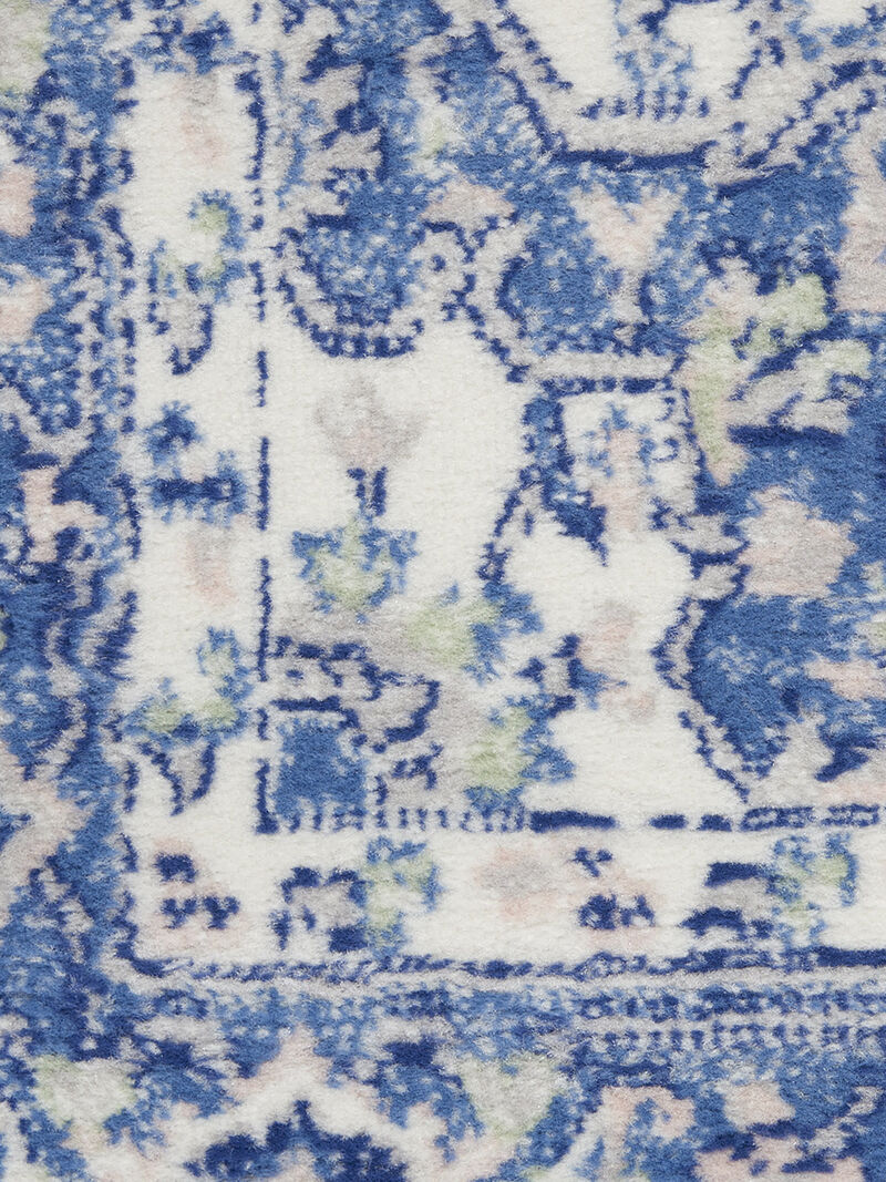 Whimsicle WHS03 Gray/Blue 8' x 10' Rug