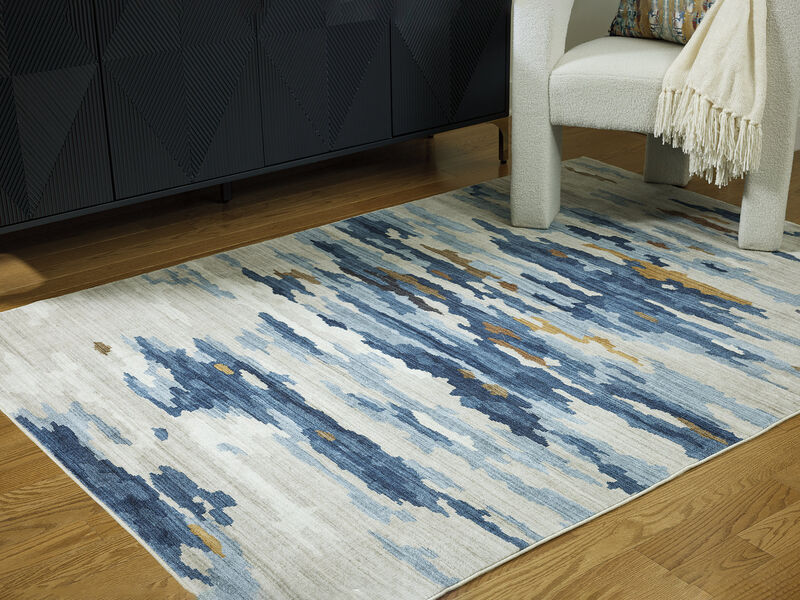 Vinlett 5' x 7' Washable Rug image number 1