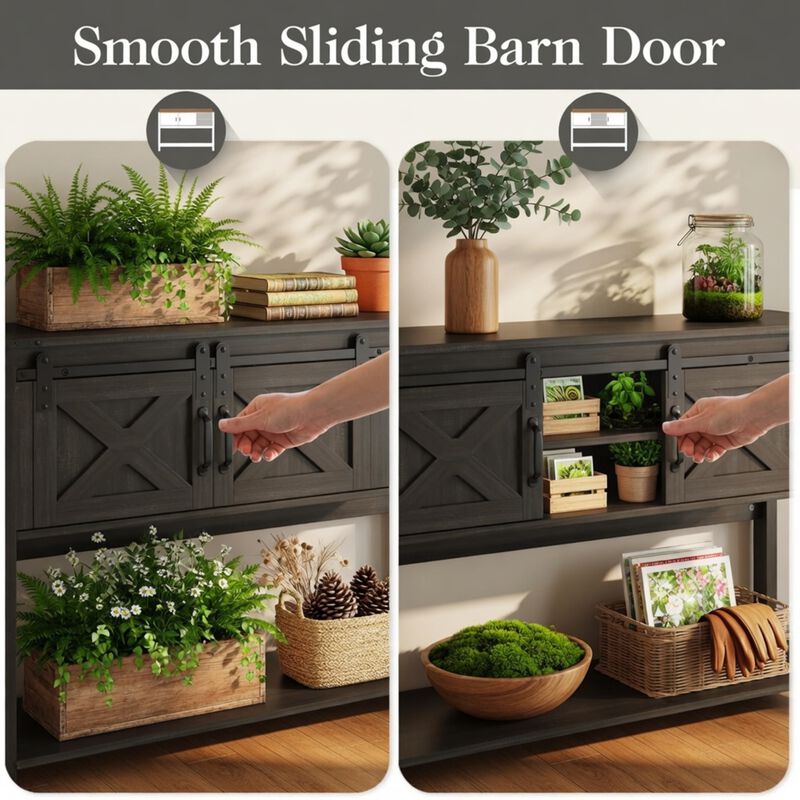 Stowag Farmhouse Console Table image number 6