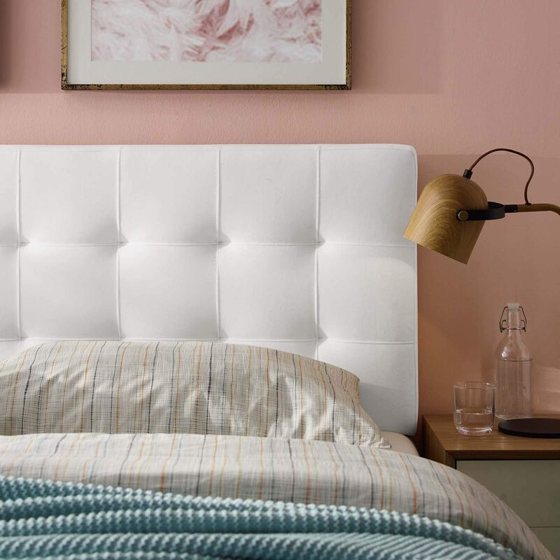 Lily King Biscuit Tufted Performance Velvet Headboard image number 5
