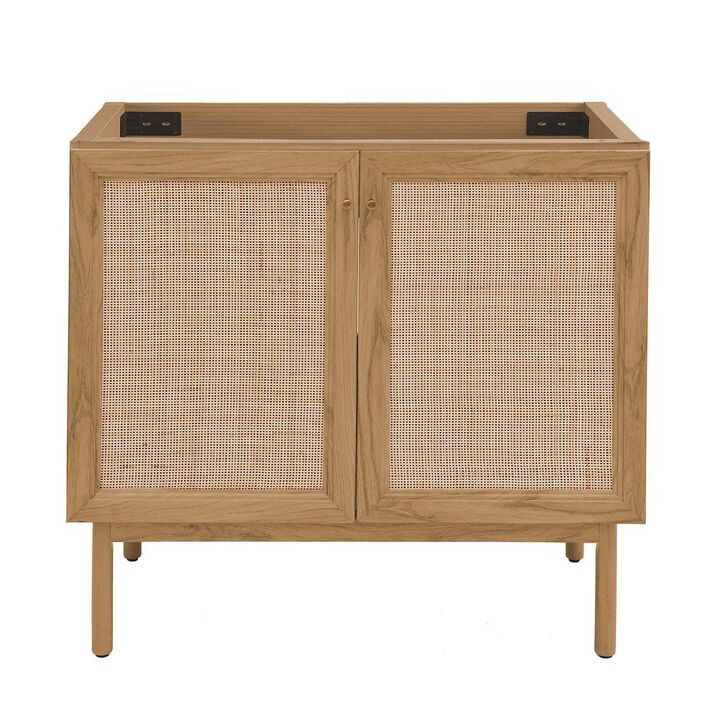 Classe 36" Bathroom Vanity in Black Cabinet Only