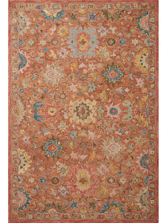 Padma PMA-05 Terracotta / Multi 3''6" x 5''6" Rug by