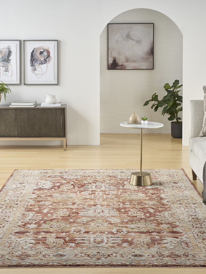 Sahar SHR02 Rust 7'10" x 10'4" Rug