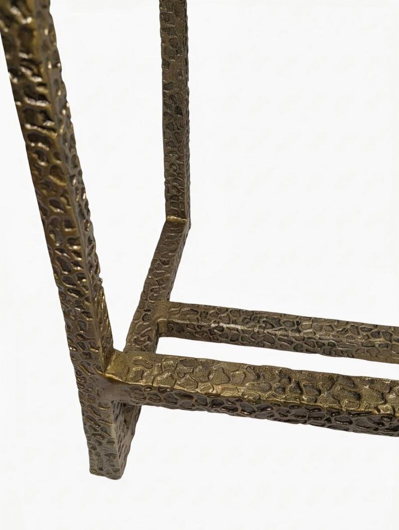 Aurelia Boucl&eacute; Luxe Bench Stool image number 3