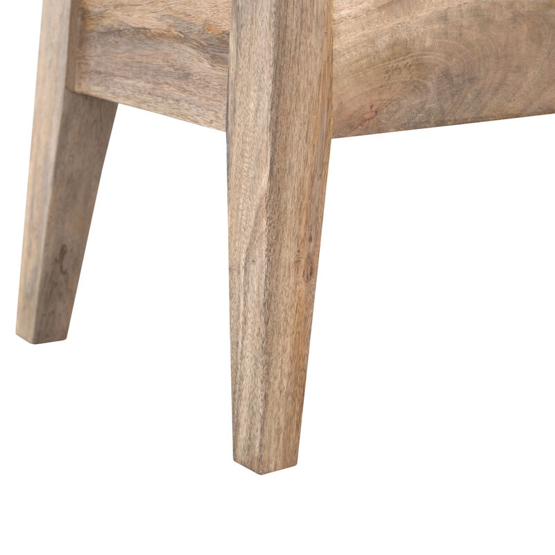 Solid Wood Lid Up Storage Bench