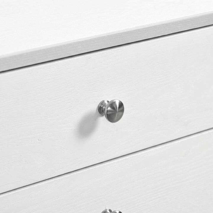 Nightstand with Modern Design and Sturdy Construction for Bedroom Use