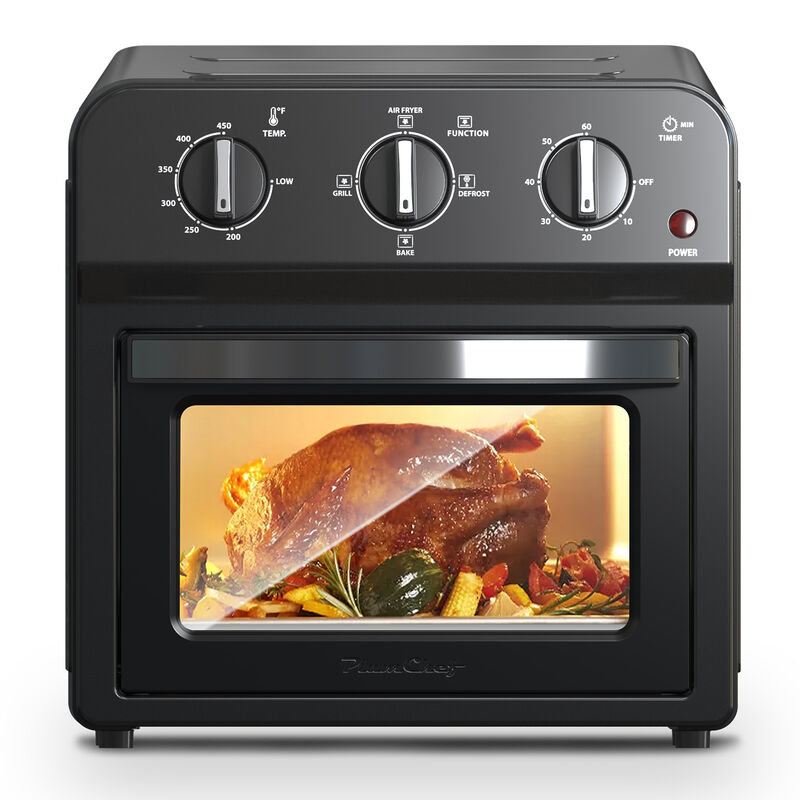 13 QT Family Size Air Fryer Toaster Oven Combo, 360&deg; Hot Air Circulation, Multifunctional Convection Countertop Oven image number 8
