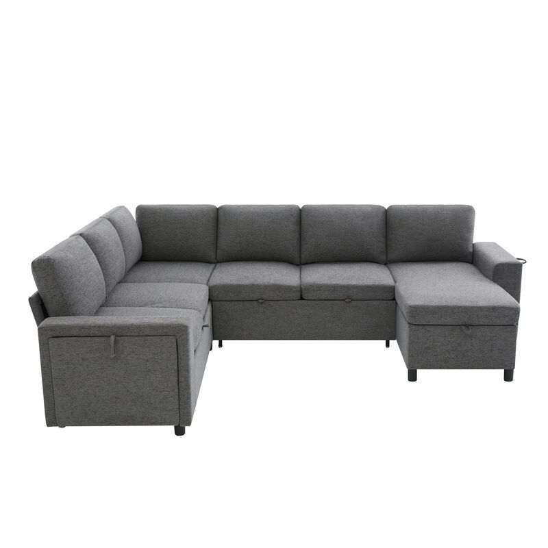 Spesi U-Shaped Convertible Sectional image number 0