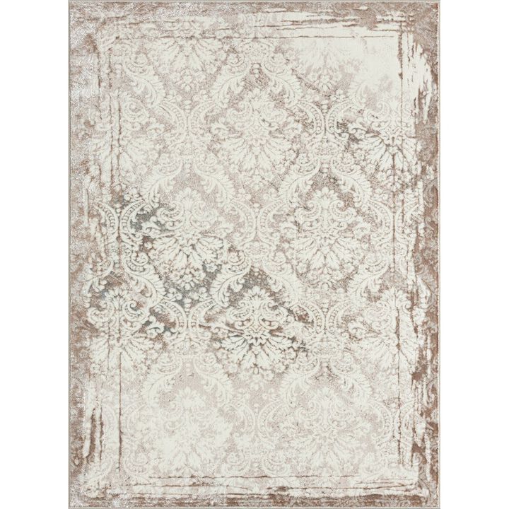 LR Home Antalya Durable Performance Area Rug Indoor