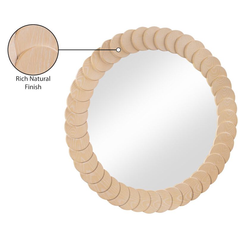 Meridian Furniture Revolve Black Mirror