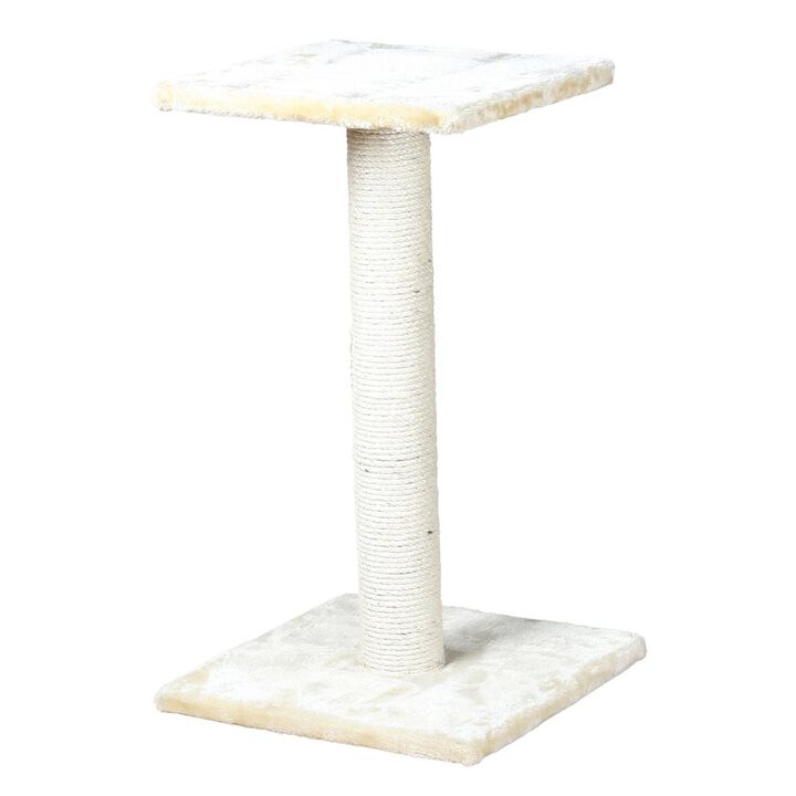TRIXIE Espejo Sisal Cat Scratching Post with Plush Platform