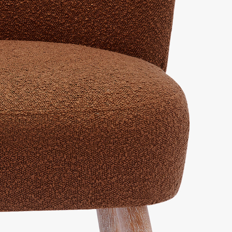 WestinTrends 25" Wide Upholstered Boucle Accent Chair