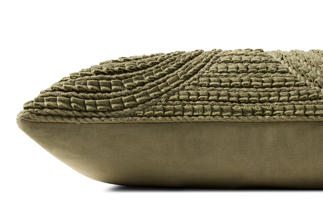 Moss   13''x21'' Cover w/Poly Pillow